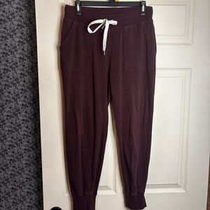 Aerie Maroon Joggers Size M